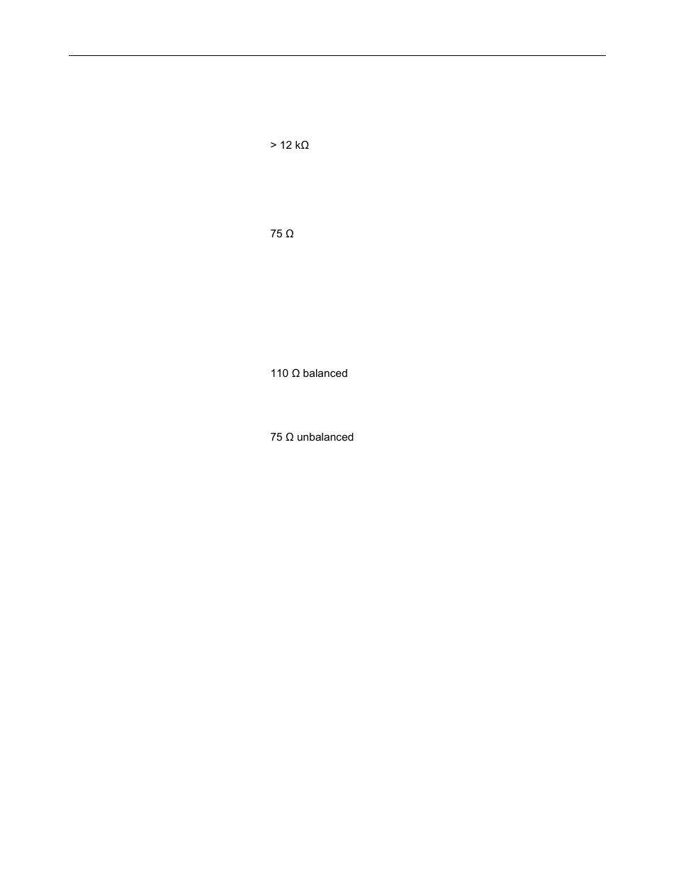 4 specifications | Grass Valley ADC-1722 User Manual | Page 22 / 22