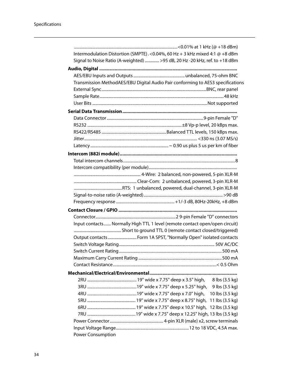 Grass Valley Adder II User Manual | Page 38 / 41
