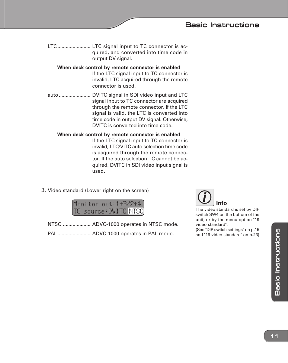 Grass Valley ADVC-1000 User Manual | Page 19 / 44