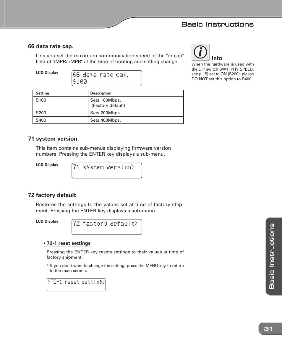 Basic instructions | Grass Valley ADVC-1000 User Manual | Page 39 / 44