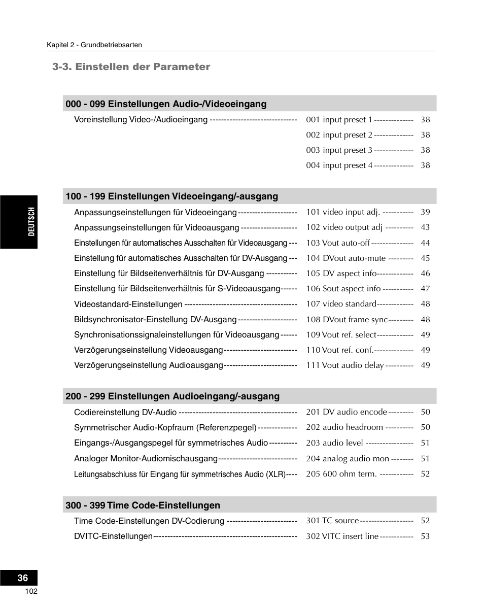 Grass Valley ADVC-3000 User Manual | Page 100 / 192