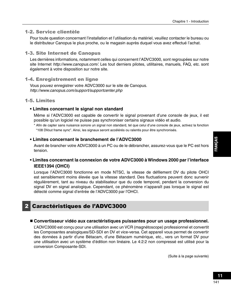 Grass Valley ADVC-3000 User Manual | Page 139 / 192