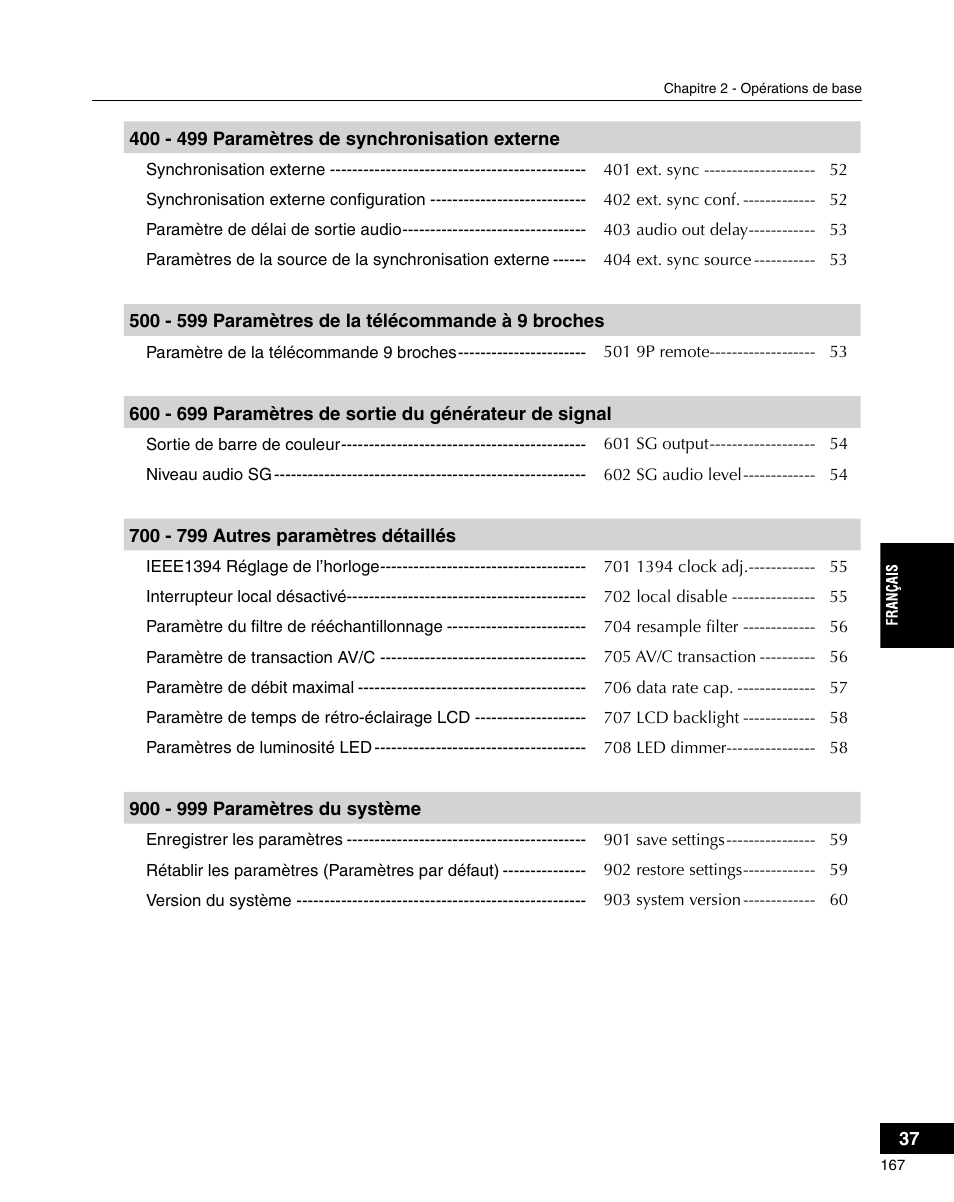 Grass Valley ADVC-3000 User Manual | Page 165 / 192