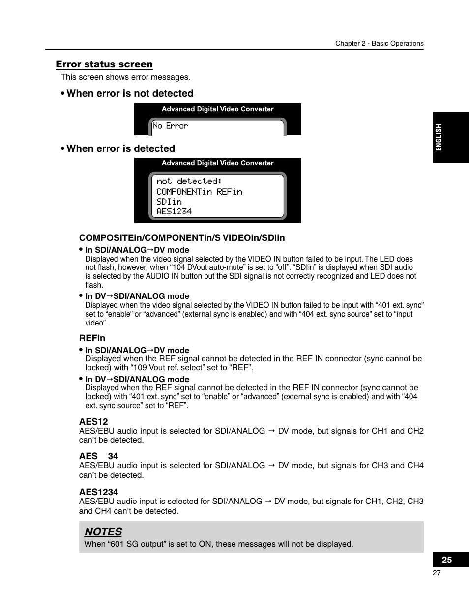 Grass Valley ADVC-3000 User Manual | Page 25 / 192