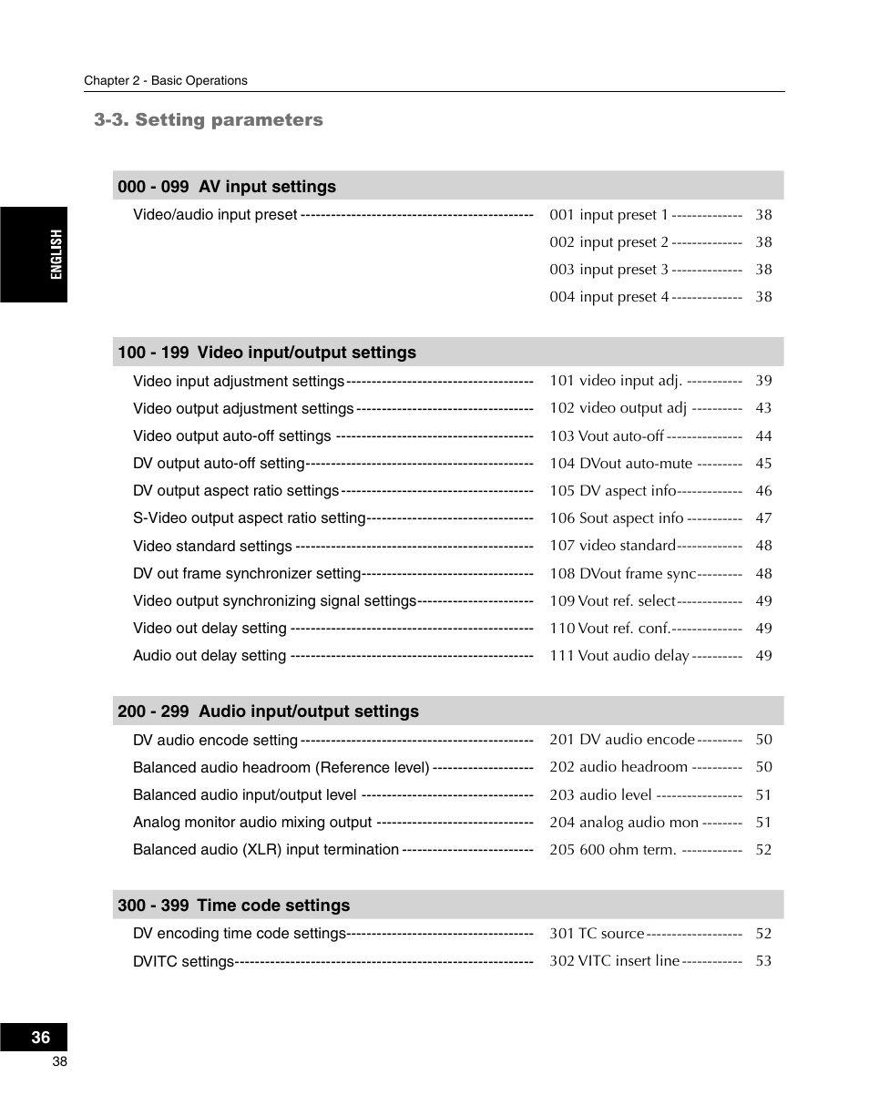 Grass Valley ADVC-3000 User Manual | Page 36 / 192