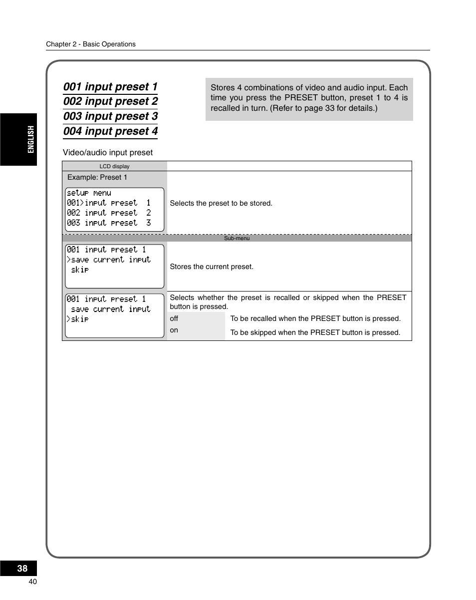 Grass Valley ADVC-3000 User Manual | Page 38 / 192