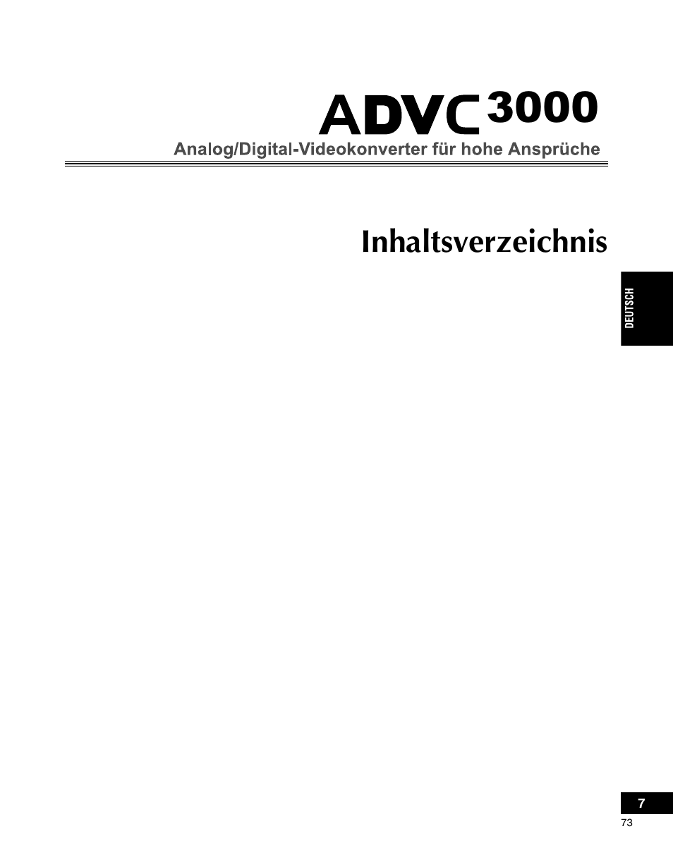 Grass Valley ADVC-3000 User Manual | Page 71 / 192