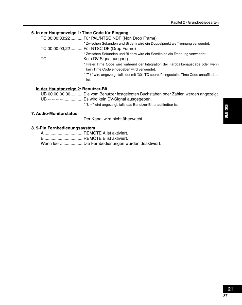 Grass Valley ADVC-3000 User Manual | Page 85 / 192