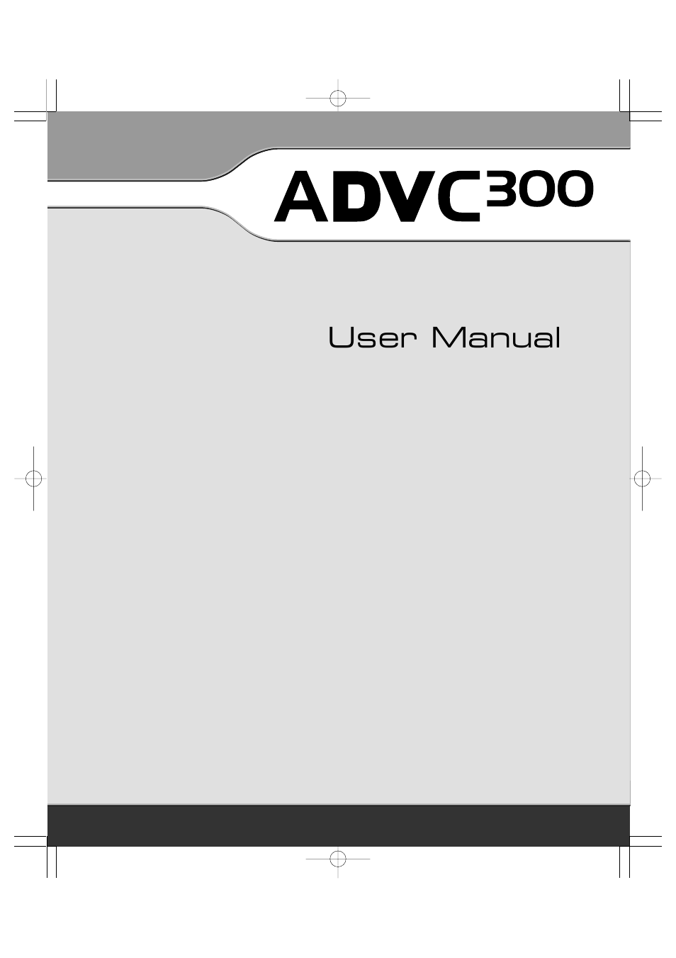 Grass Valley ADVC-300 User Manual | 52 pages