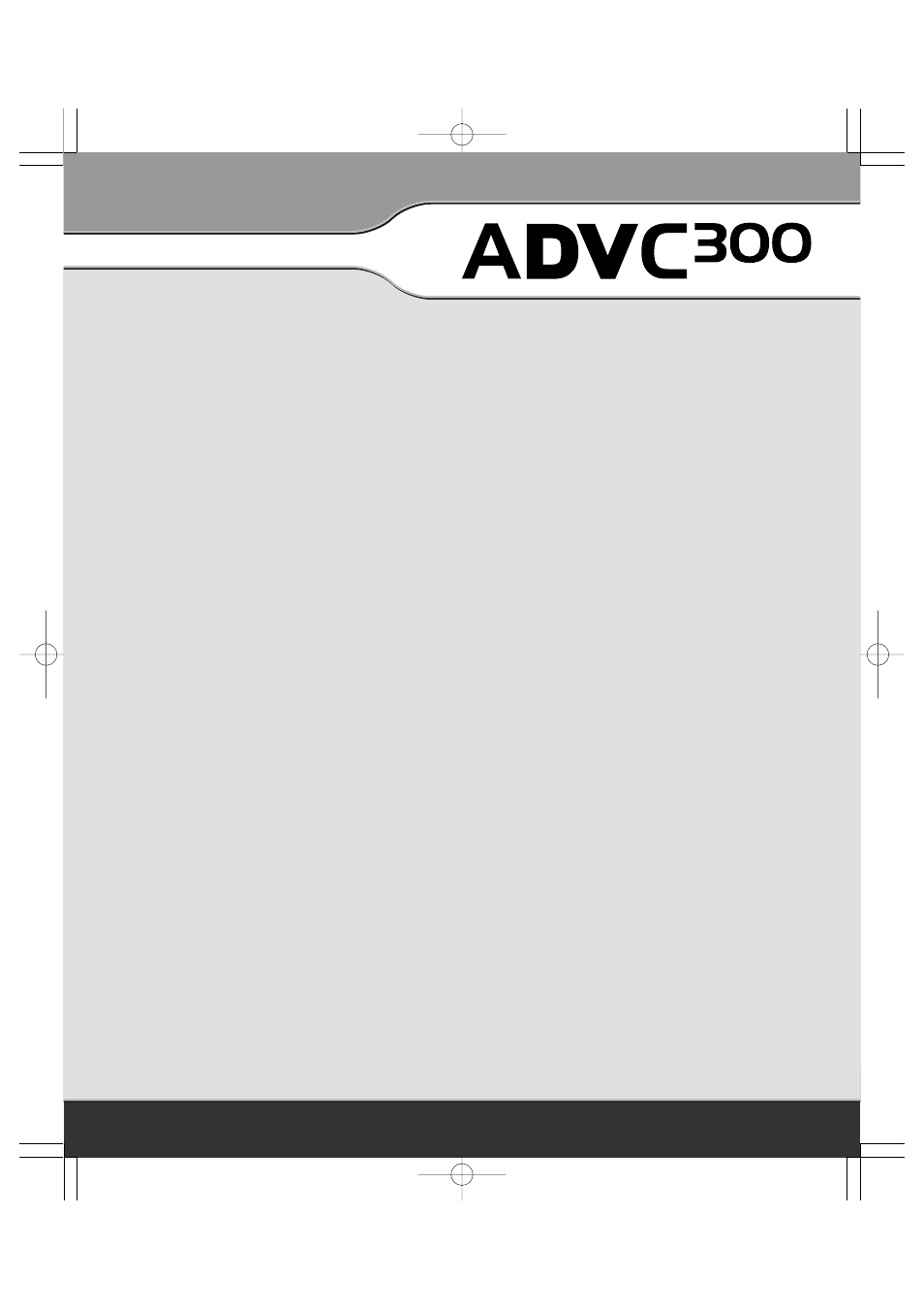 Grass Valley ADVC-300 User Manual | Page 11 / 52