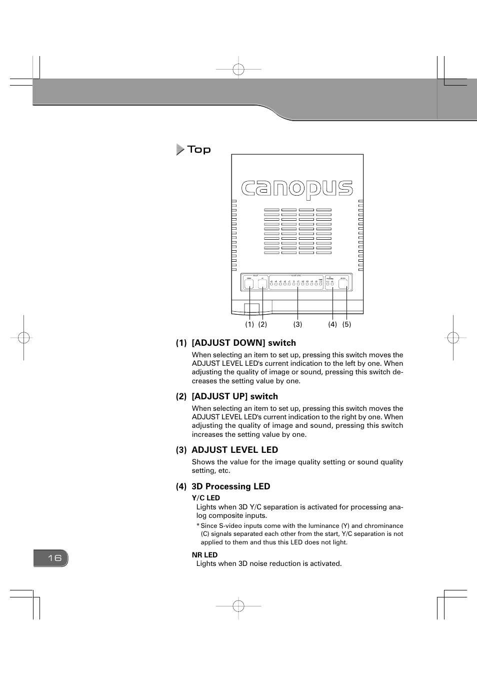 Grass Valley ADVC-300 User Manual | Page 16 / 52