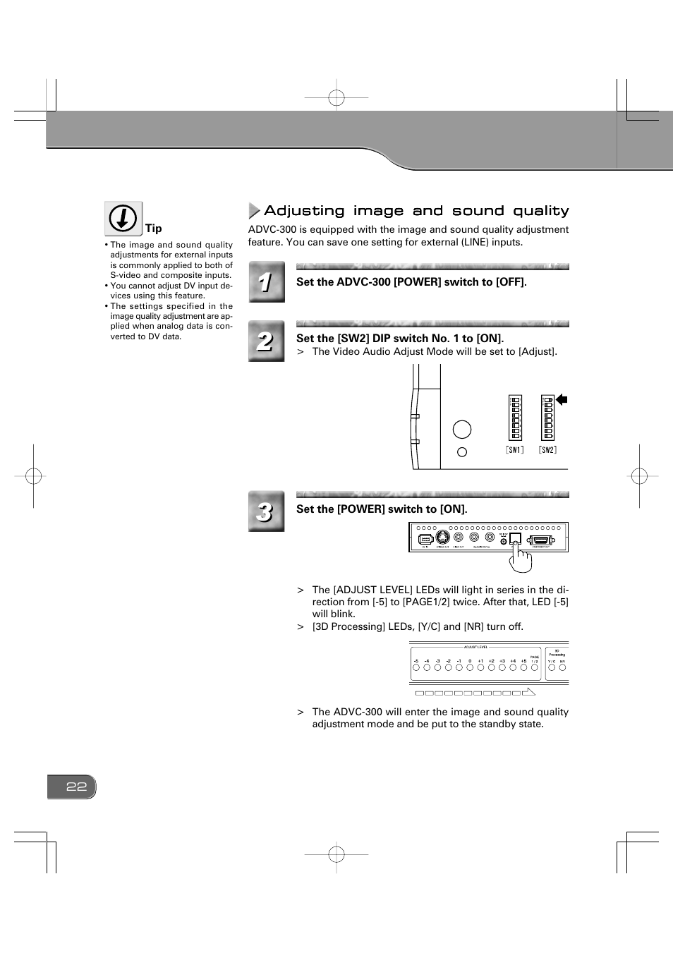 Grass Valley ADVC-300 User Manual | Page 22 / 52
