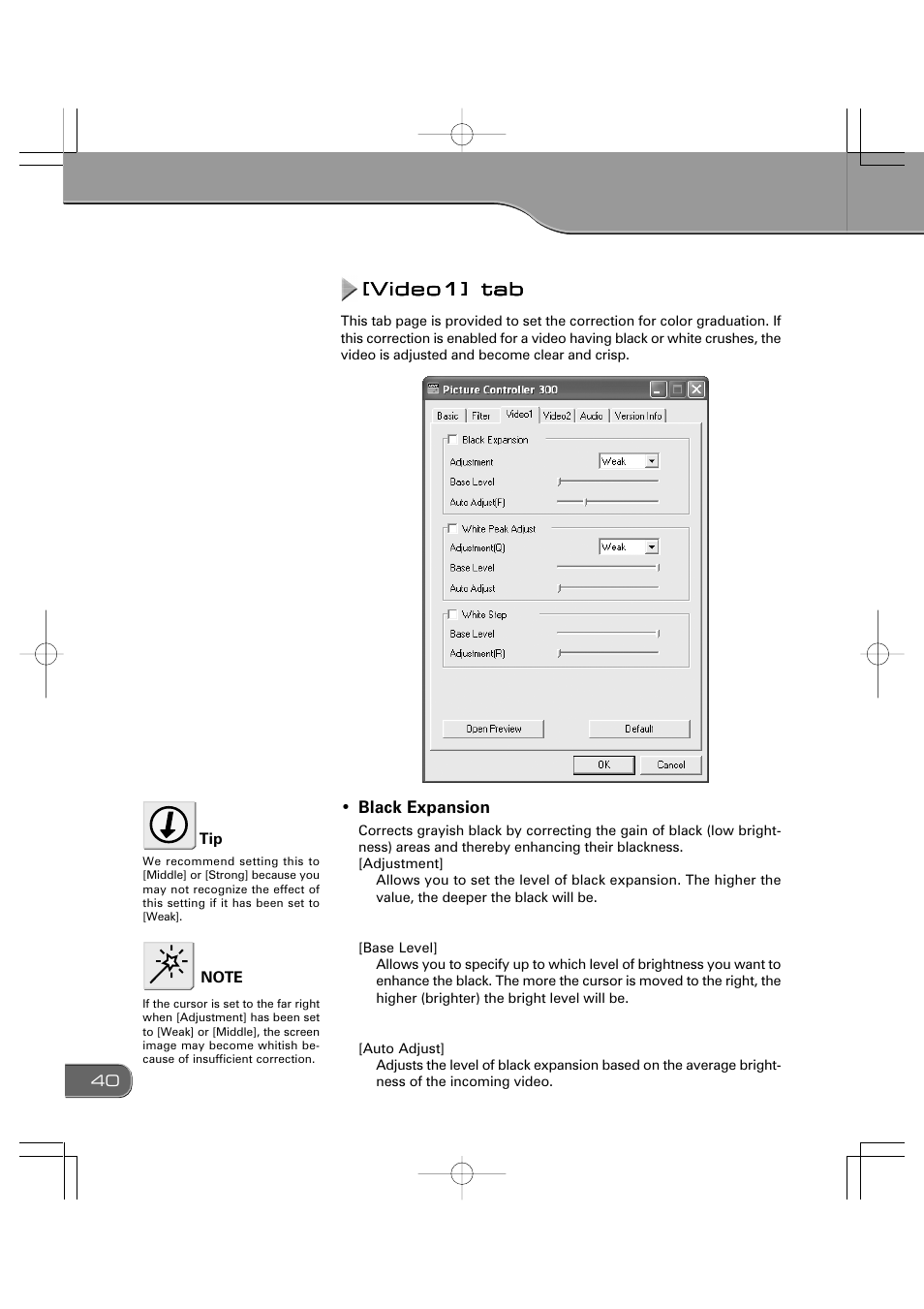 Grass Valley ADVC-300 User Manual | Page 40 / 52