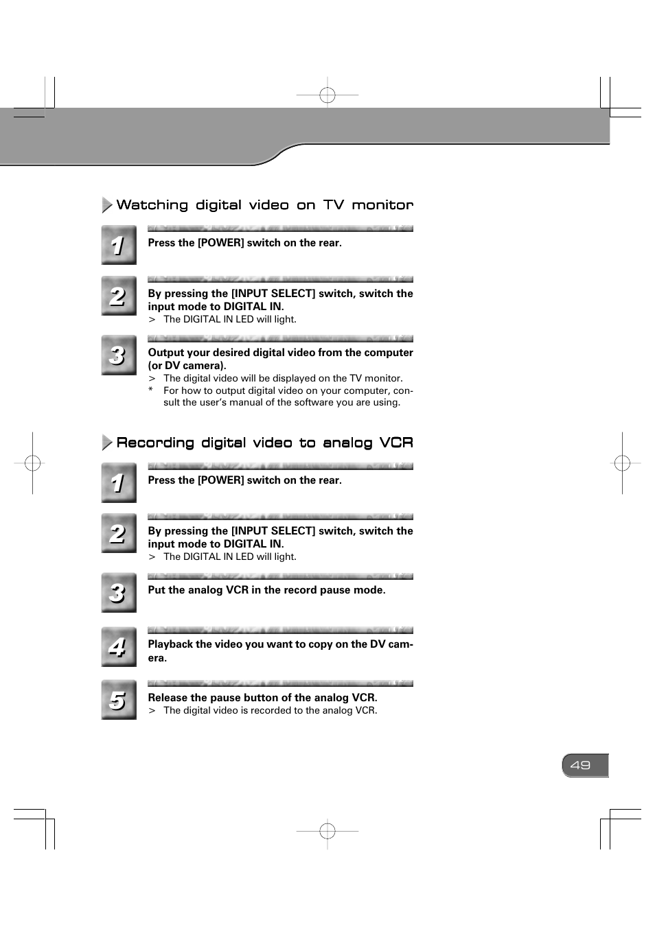 Grass Valley ADVC-300 User Manual | Page 49 / 52