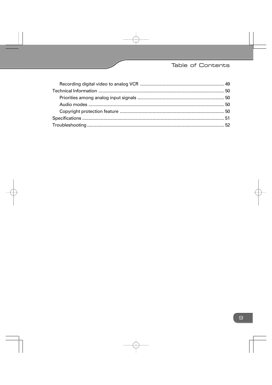 Grass Valley ADVC-300 User Manual | Page 9 / 52