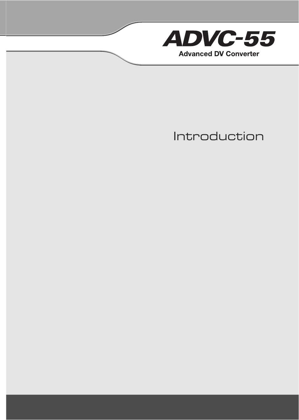 Grass Valley ADVC-55 User Manual | Page 7 / 20