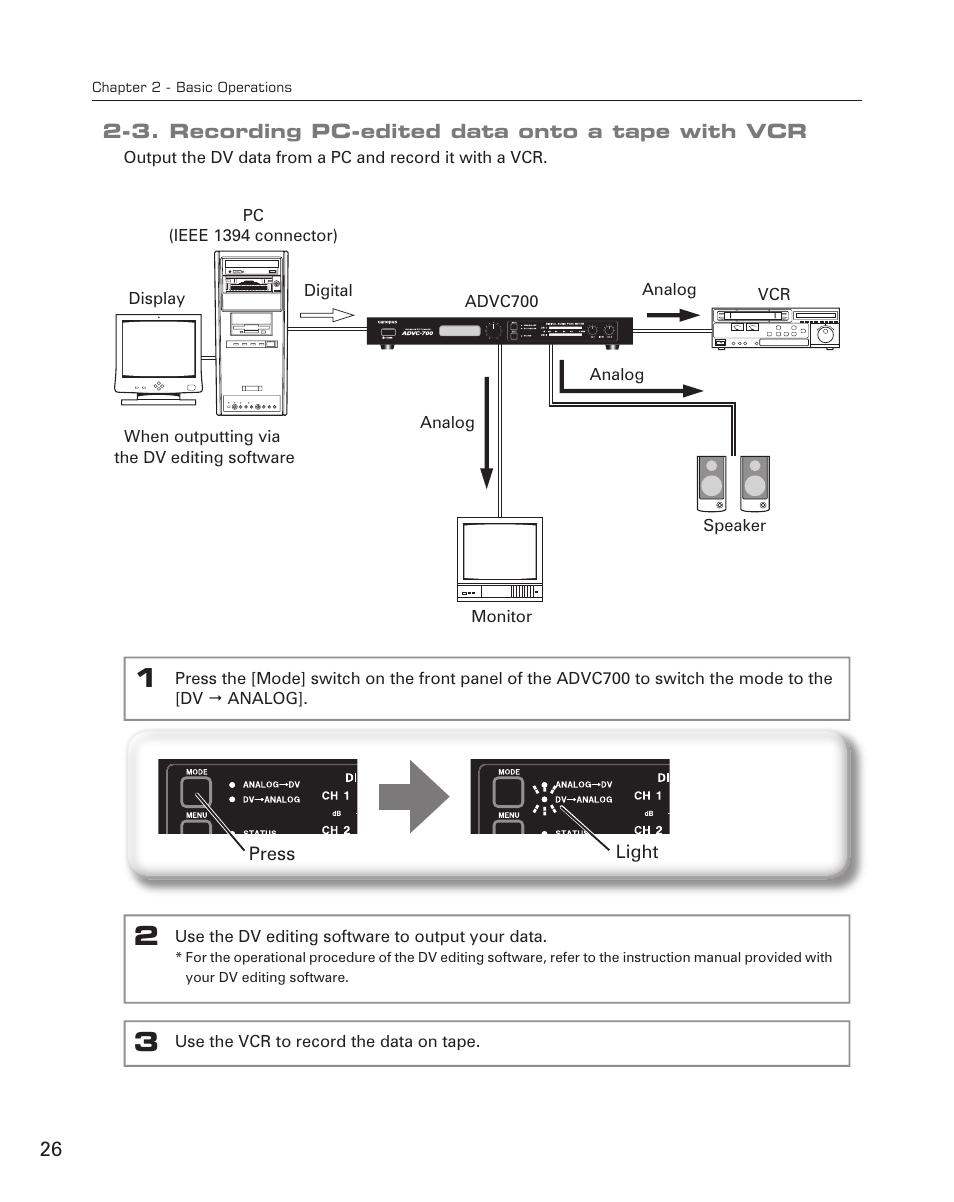 Grass Valley ADVC-700 User Manual | Page 26 / 52