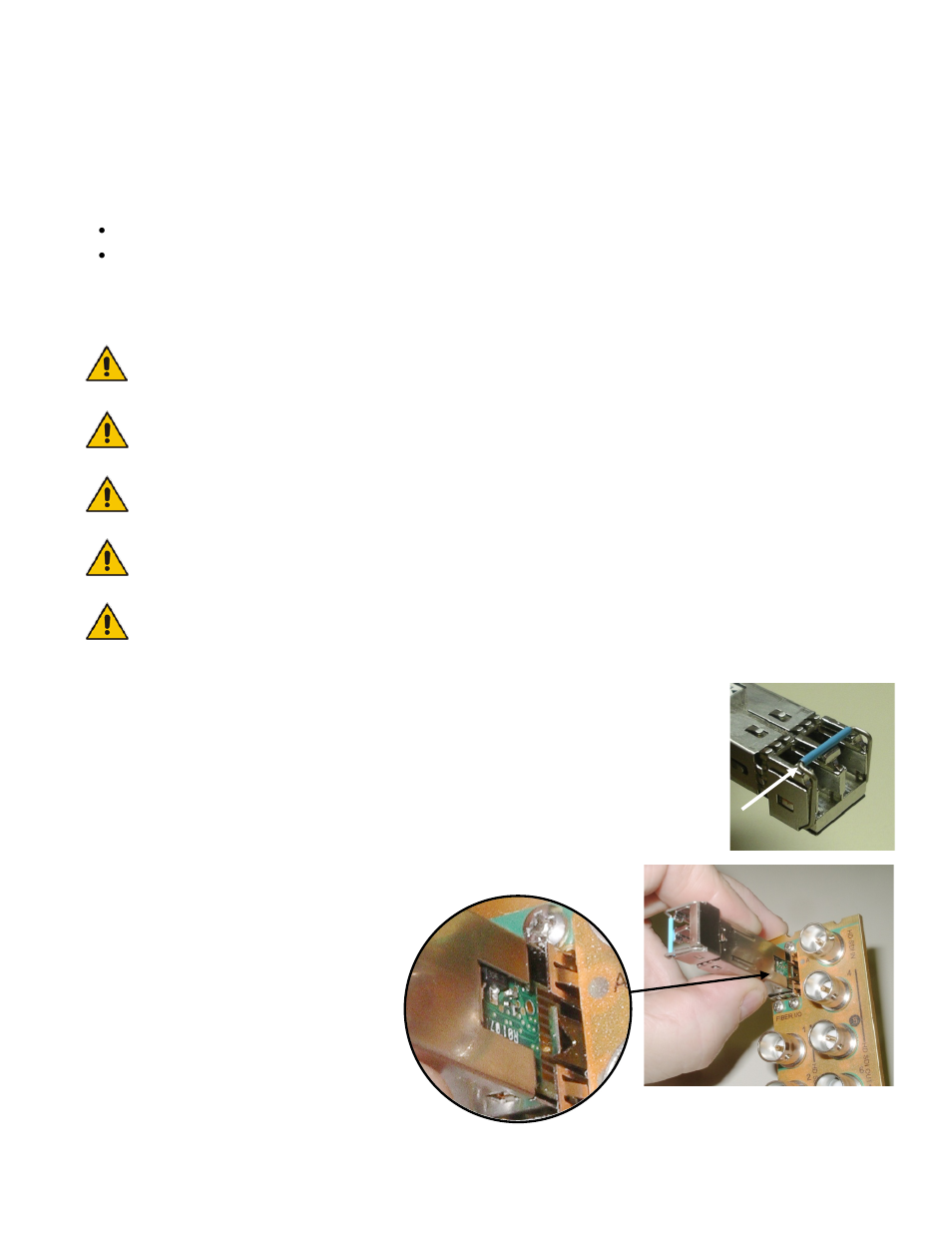 Annex 2 – installing the optical interface | Grass Valley AMX-3981 2014 User Manual | Page 109 / 118