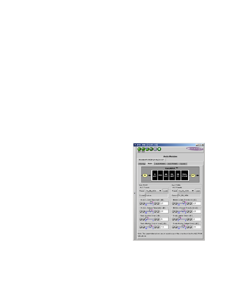 2 basic tab | Grass Valley AMX-3981 2014 User Manual | Page 88 / 118