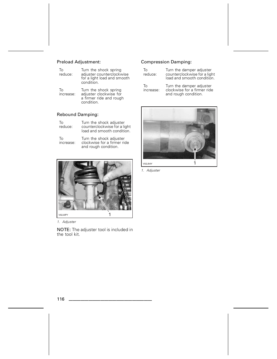 Can-Am BOMBARDIER DS650 User Manual | Page 118 / 136