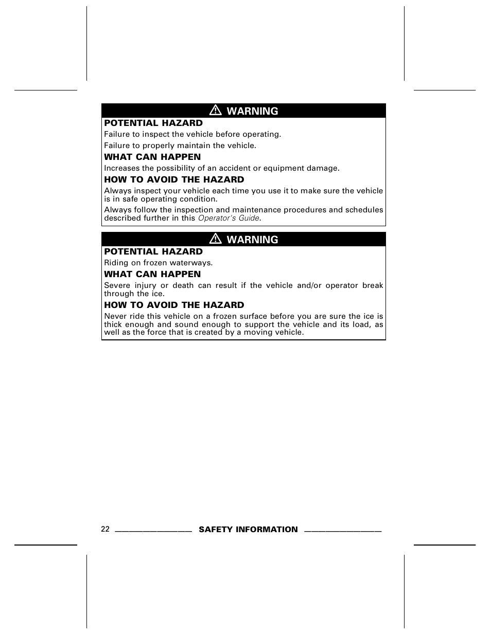 Can-Am BOMBARDIER DS650 User Manual | Page 24 / 136