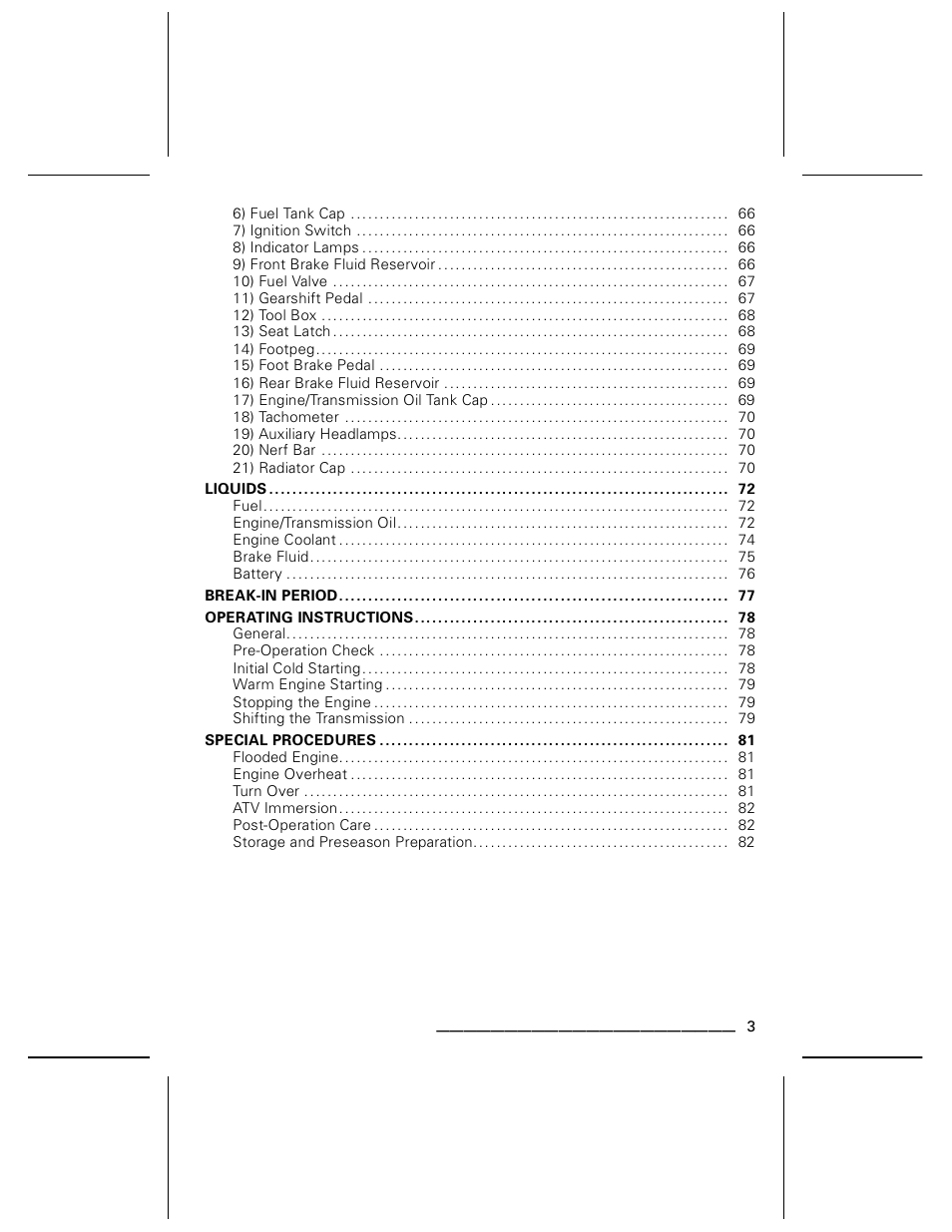 Can-Am BOMBARDIER DS650 User Manual | Page 5 / 136
