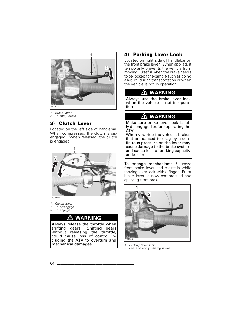 Can-Am BOMBARDIER DS650 User Manual | Page 66 / 136