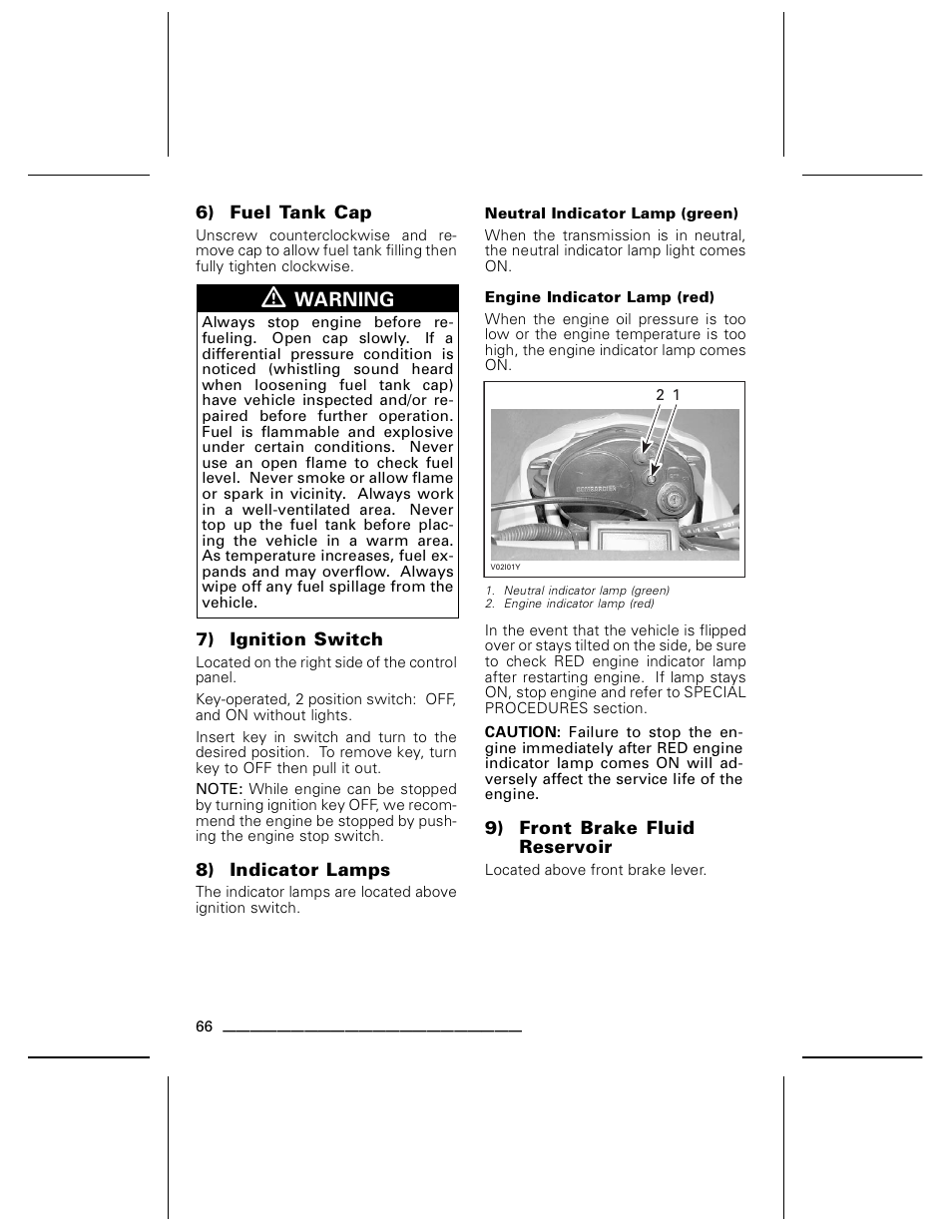 Can-Am BOMBARDIER DS650 User Manual | Page 68 / 136