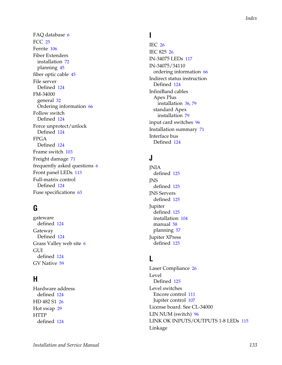 Grass Valley Apex v.2.0 User Manual | Page 131 / 134