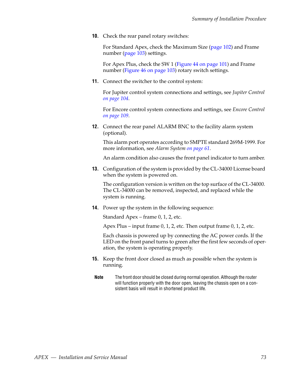 Grass Valley Apex v.2.0 User Manual | Page 71 / 134