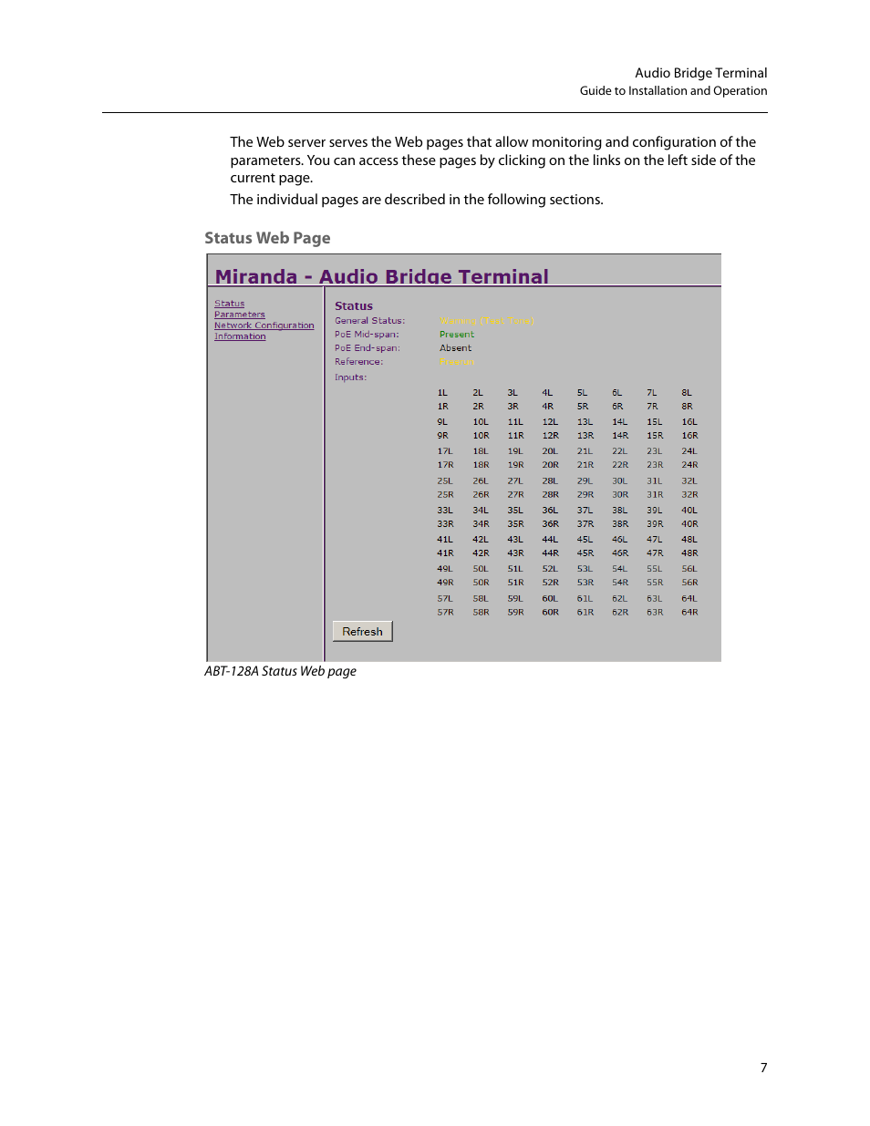 Grass Valley Audio Bridge Terminal 2014 User Manual | Page 17 / 29