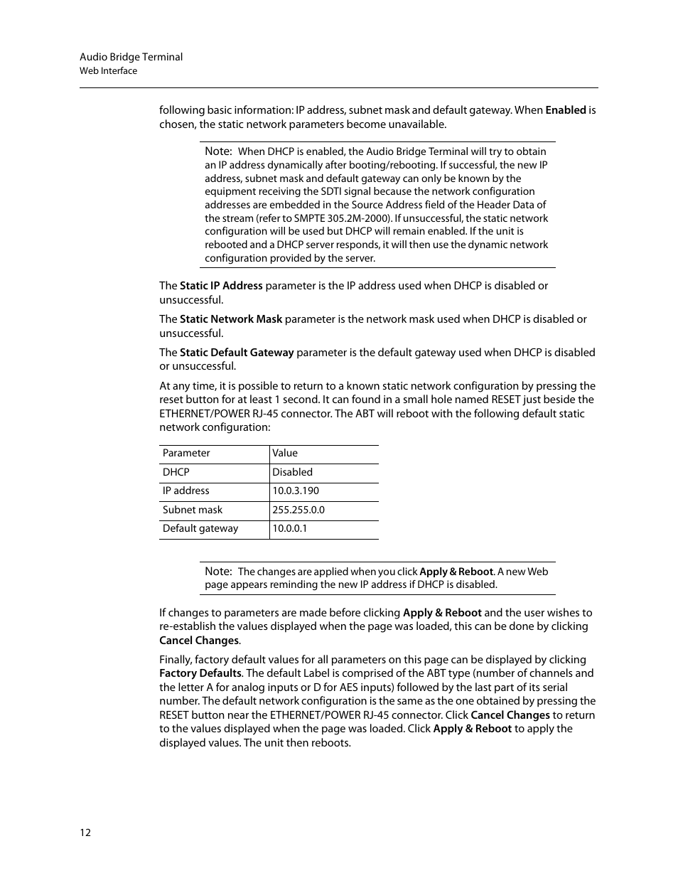 Grass Valley Audio Bridge Terminal 2014 User Manual | Page 22 / 29
