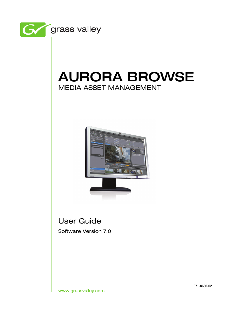 Aurora browse | Grass Valley Aurora Browse v.7.0 User Manual | Page 3 / 60