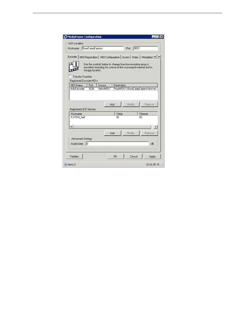 Upgrading k2 basecamp express | Grass Valley Aurora Browse v.7.0 Installation User Manual | Page 177 / 206