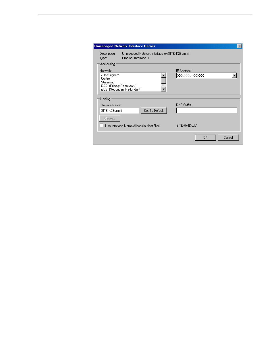 Discovered device ip configuration | Grass Valley Aurora Browse v.7.0 Installation User Manual | Page 49 / 206