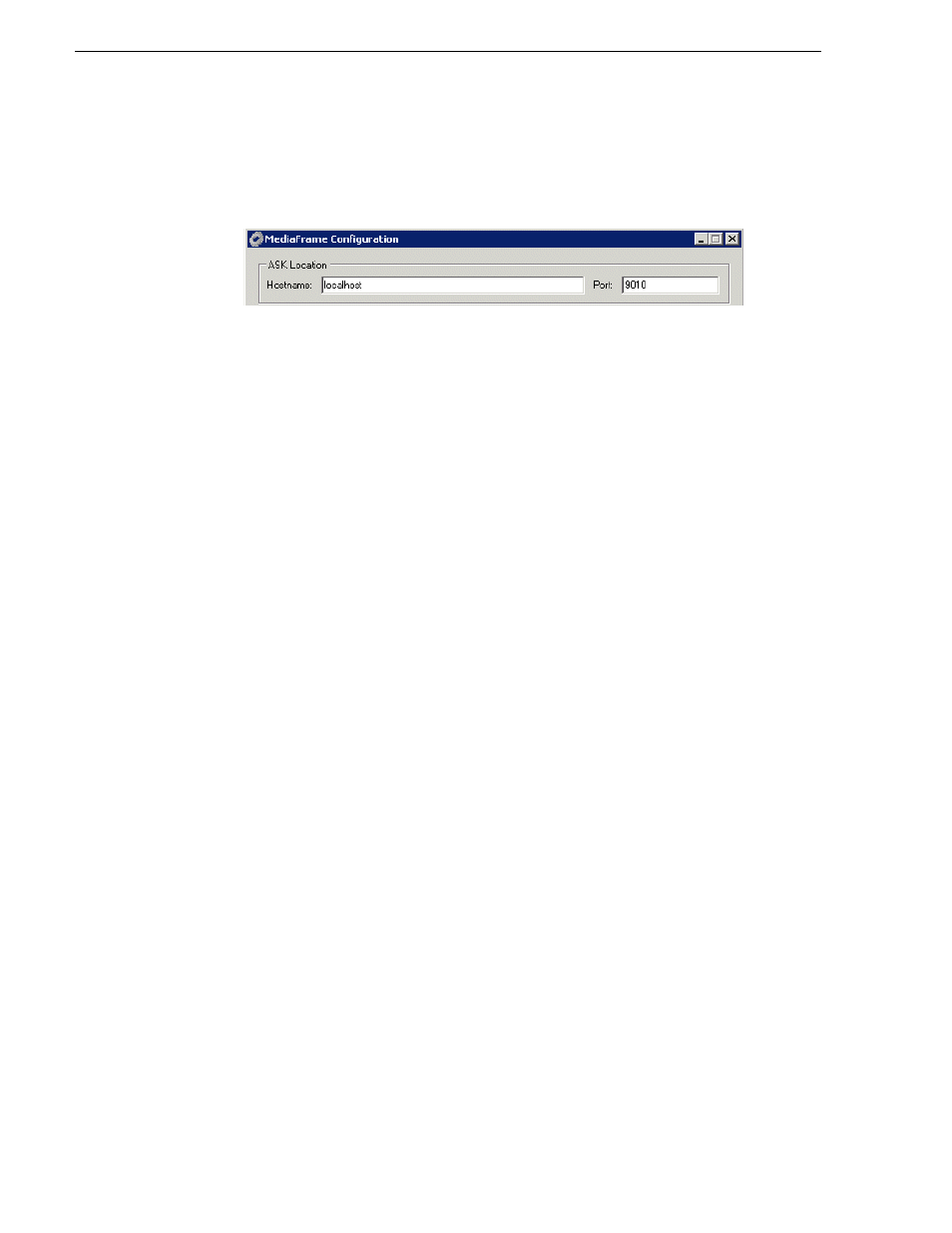 Configure ask location: mdi server | Grass Valley Aurora Browse v.6.5 Installation User Manual | Page 56 / 142
