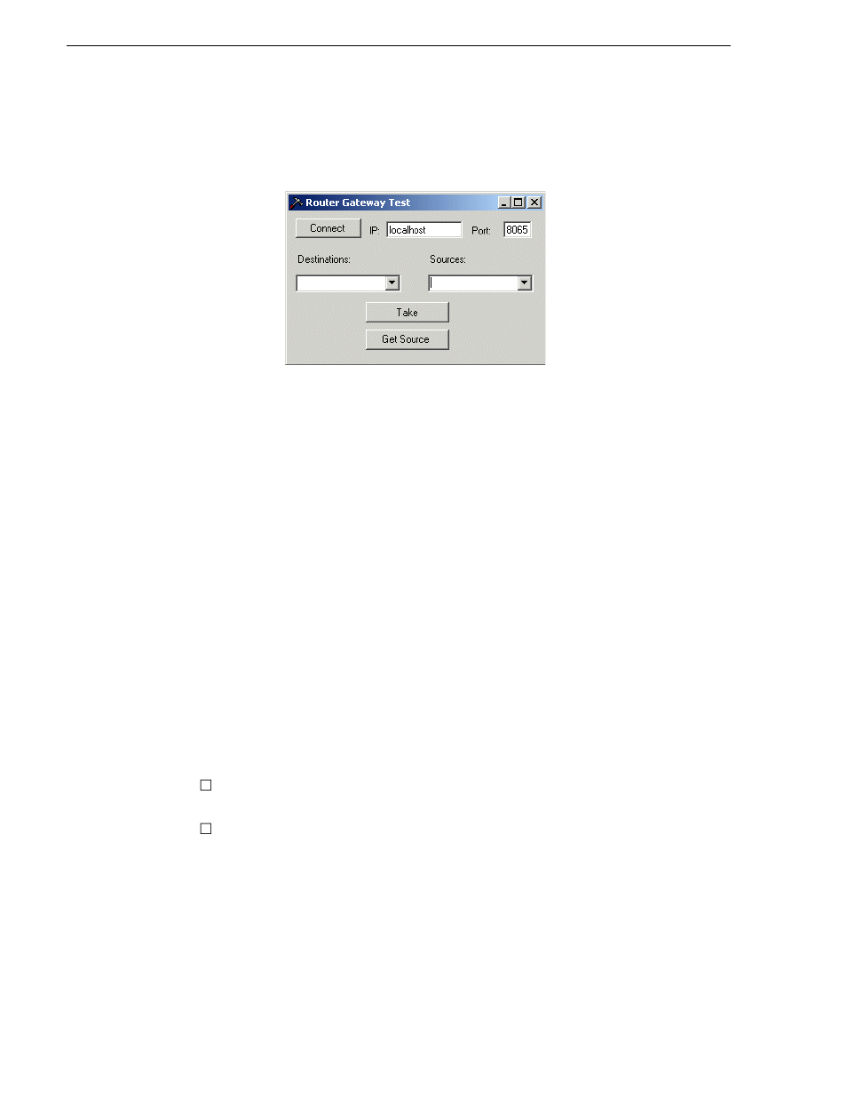Checklist: router gateway stand alone stage | Grass Valley Aurora Browse v.6.0b Installation User Manual | Page 170 / 182