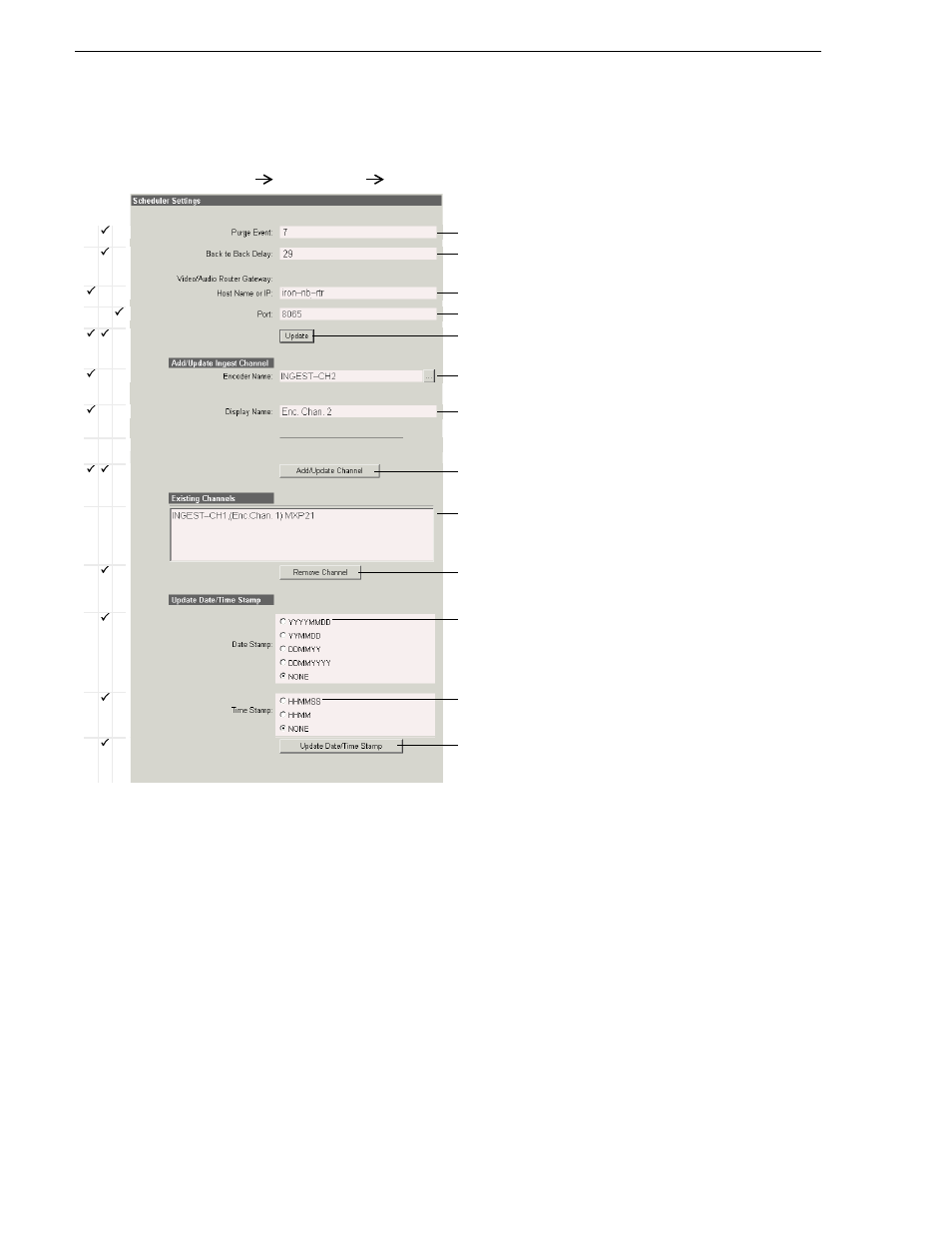 Add router gateway to ingest scheduler, Appendix b legacy systems | Grass Valley Aurora Browse v.6.0b Installation User Manual | Page 172 / 182