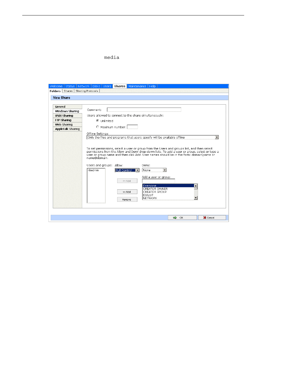Verify nas access | Grass Valley Aurora Browse v.6.0b Installation User Manual | Page 48 / 182