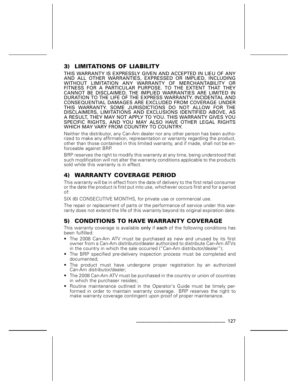 BRP DS70 User Manual | Page 129 / 140