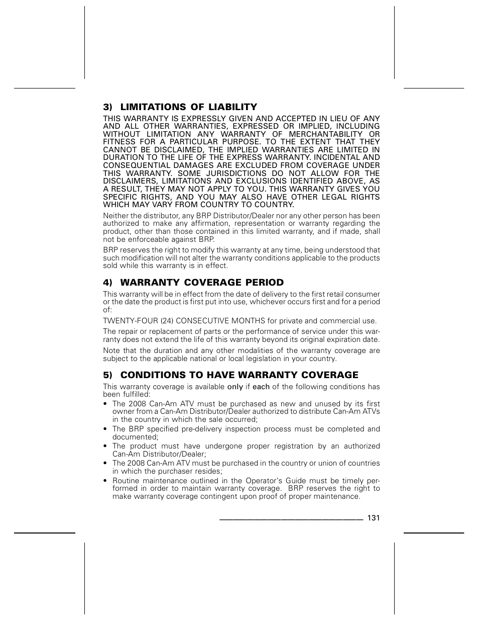 BRP DS70 User Manual | Page 133 / 140