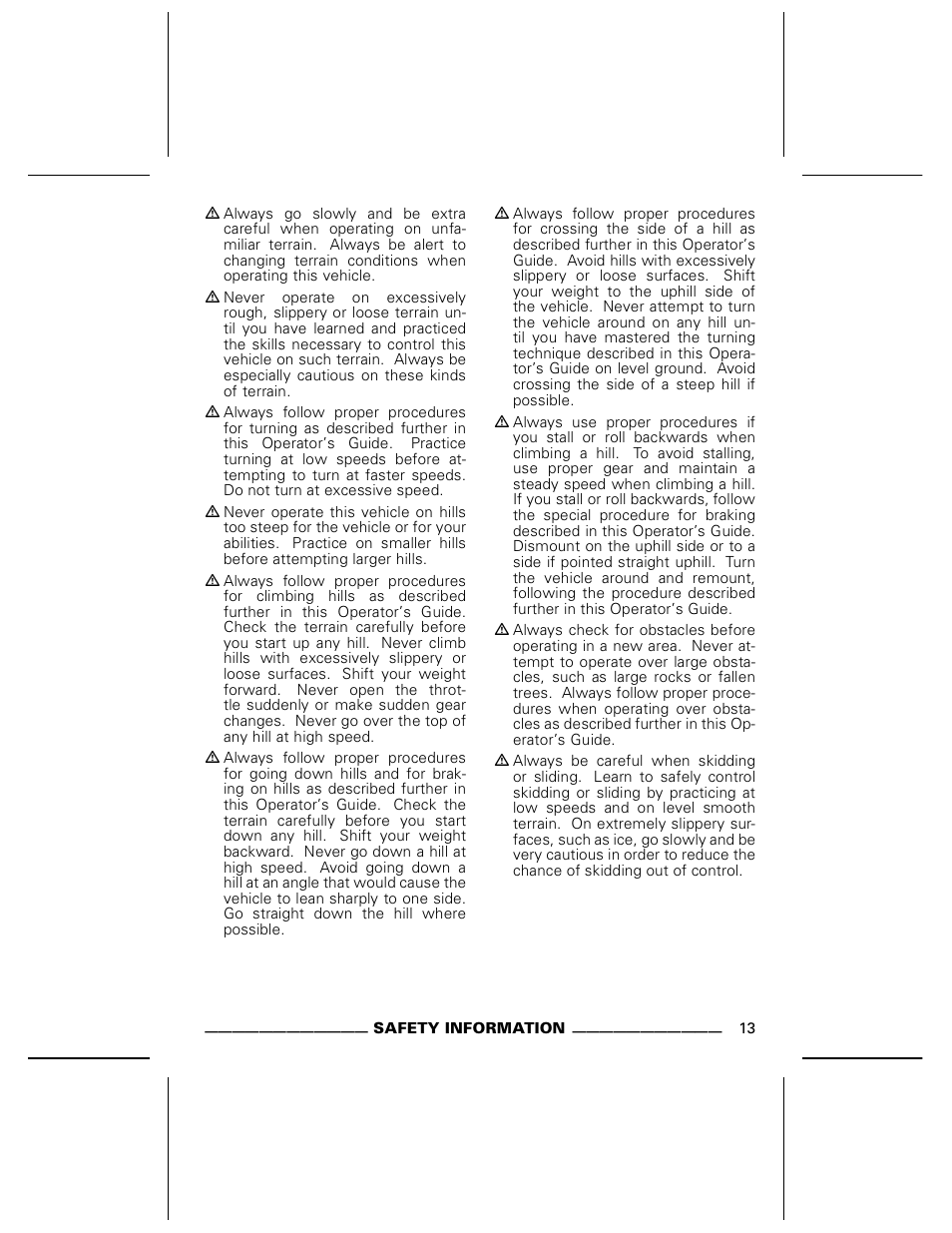 BRP DS70 User Manual | Page 15 / 140