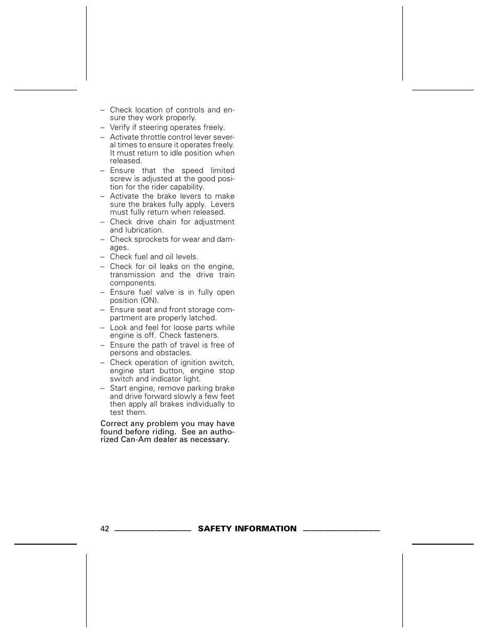 BRP DS70 User Manual | Page 44 / 140