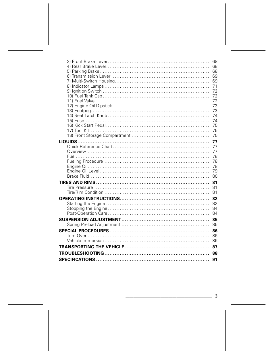 BRP DS70 User Manual | Page 5 / 140