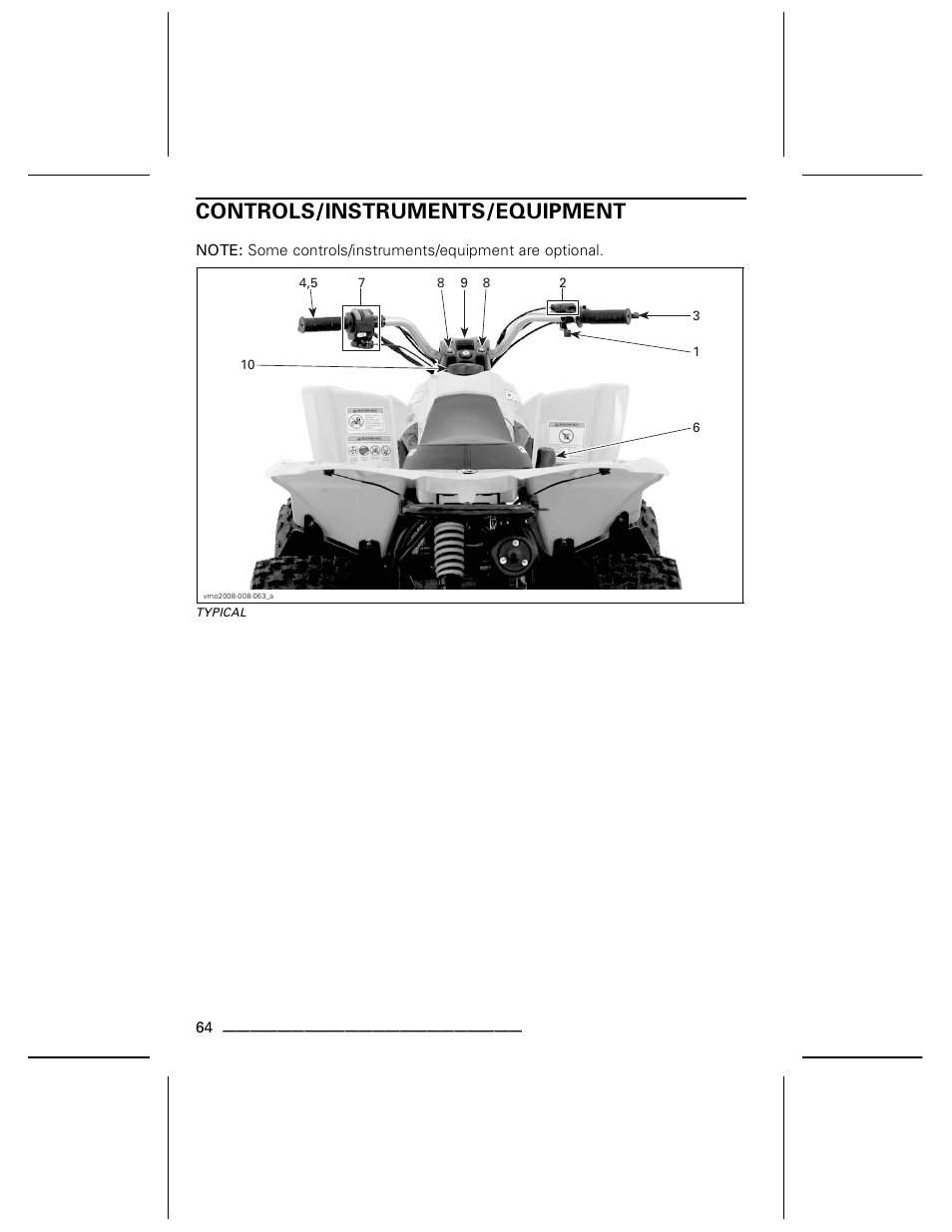 Controls/instruments/equipment | BRP DS70 User Manual | Page 66 / 140