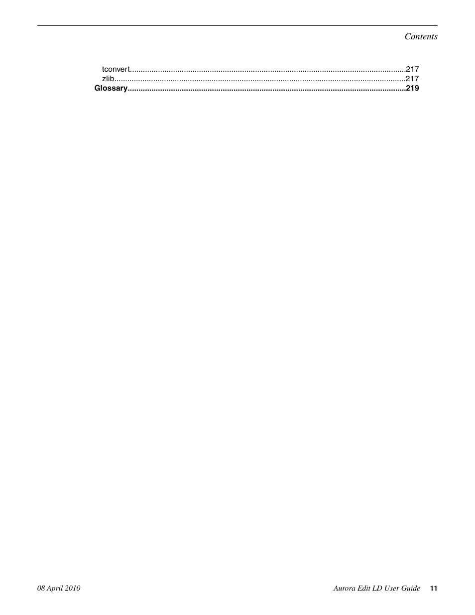 Grass Valley Aurora Edit LD v.7.0 User Manual | Page 11 / 228