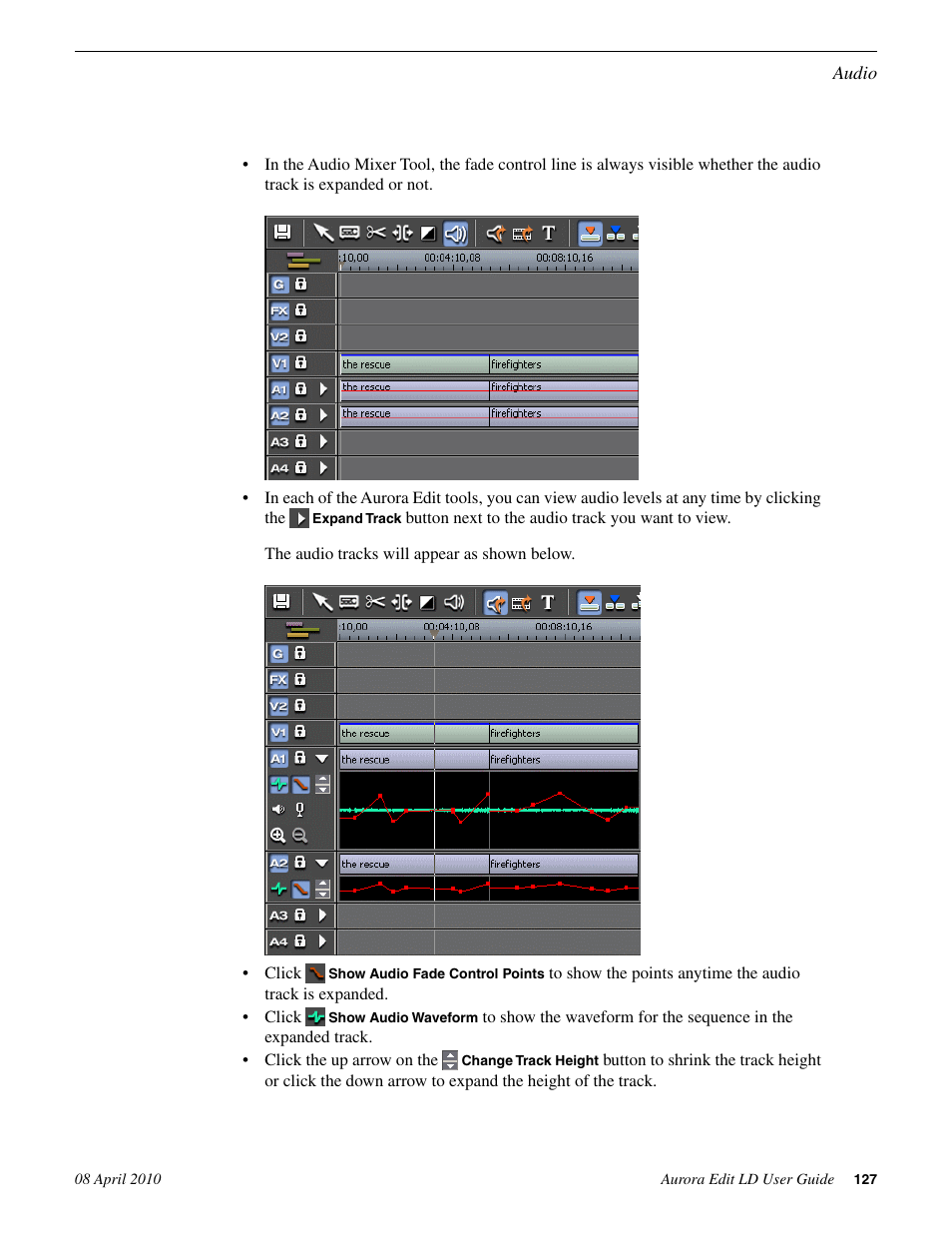 Grass Valley Aurora Edit LD v.7.0 User Manual | Page 127 / 228