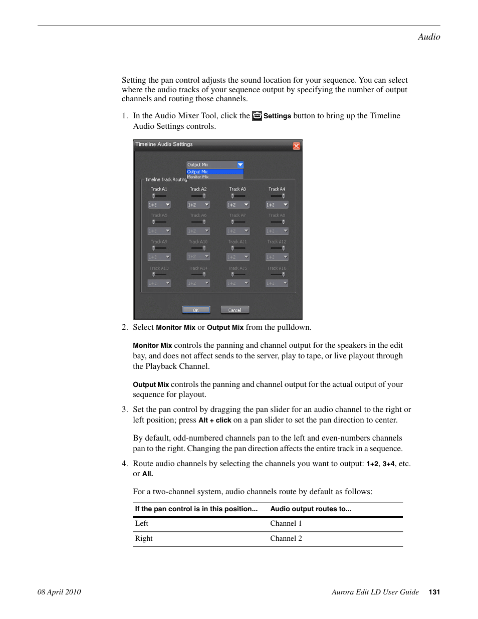 Grass Valley Aurora Edit LD v.7.0 User Manual | Page 131 / 228