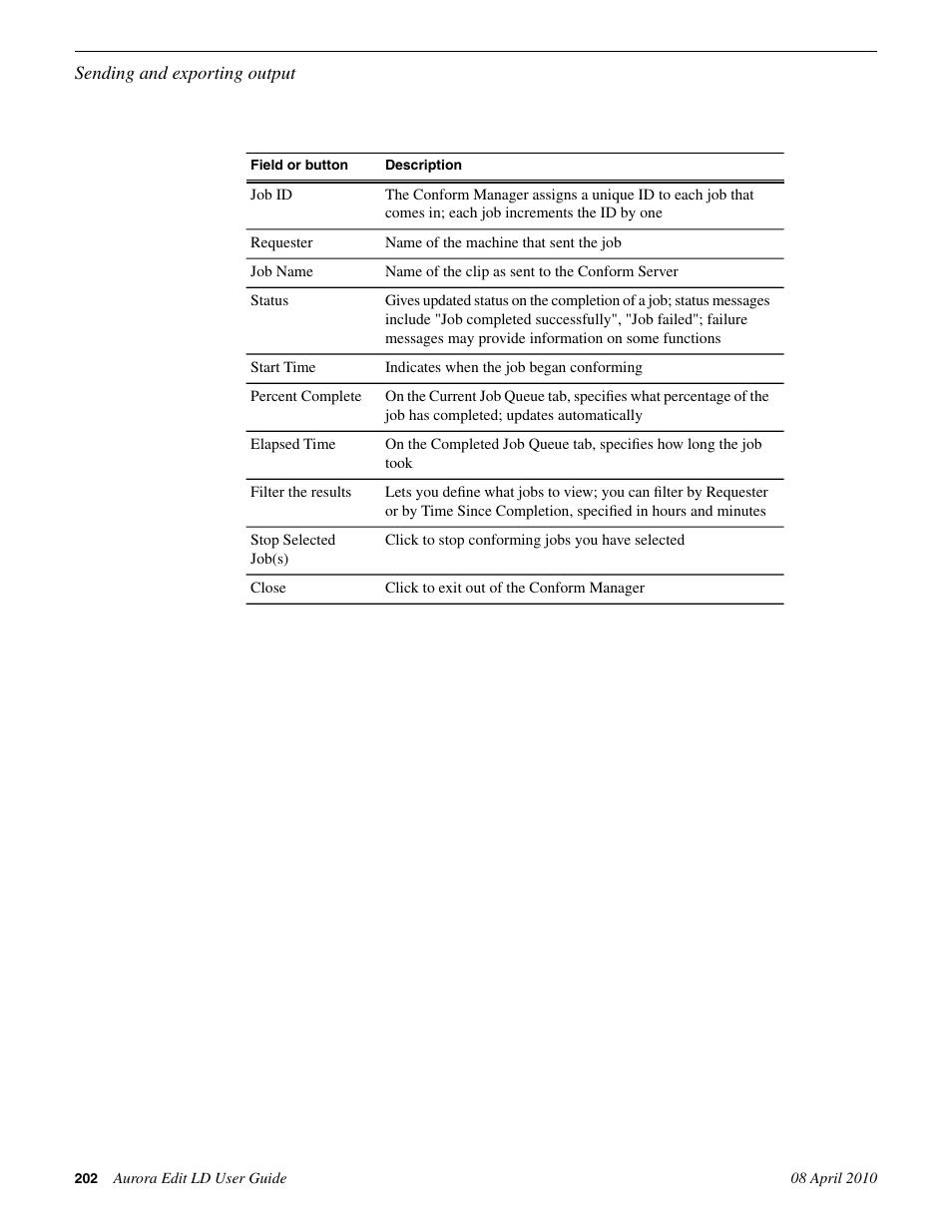 Grass Valley Aurora Edit LD v.7.0 User Manual | Page 202 / 228