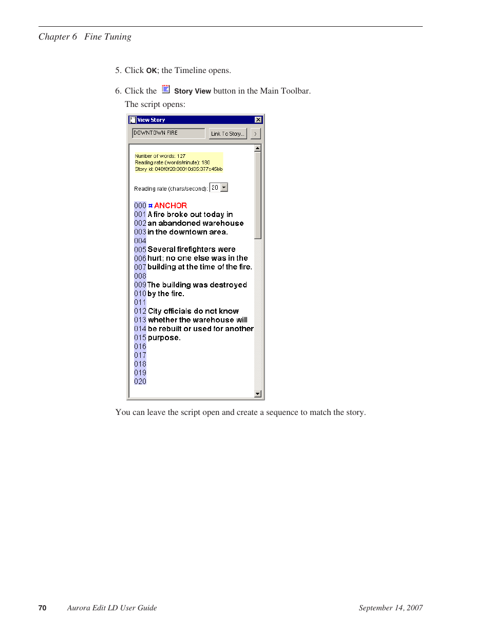 Grass Valley Aurora Edit LD v.6.3 User Manual | Page 70 / 100